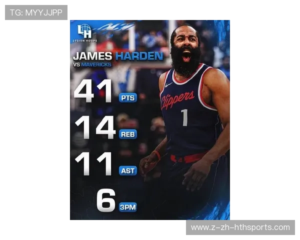 哈登41+三双抢眼，球场上的不老传奇再现